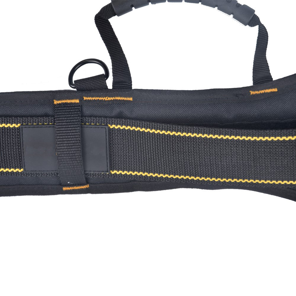 Padded work belt Comfortable Tool Belt with D rings,Heavy Duty Work Belts with handle strap for electrical,construction,plumber,carpenter