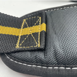 3 Point Padded Tool Belt Suspenders for Men,Heavy Duty Construction Suspenders with Tool Belt Loops