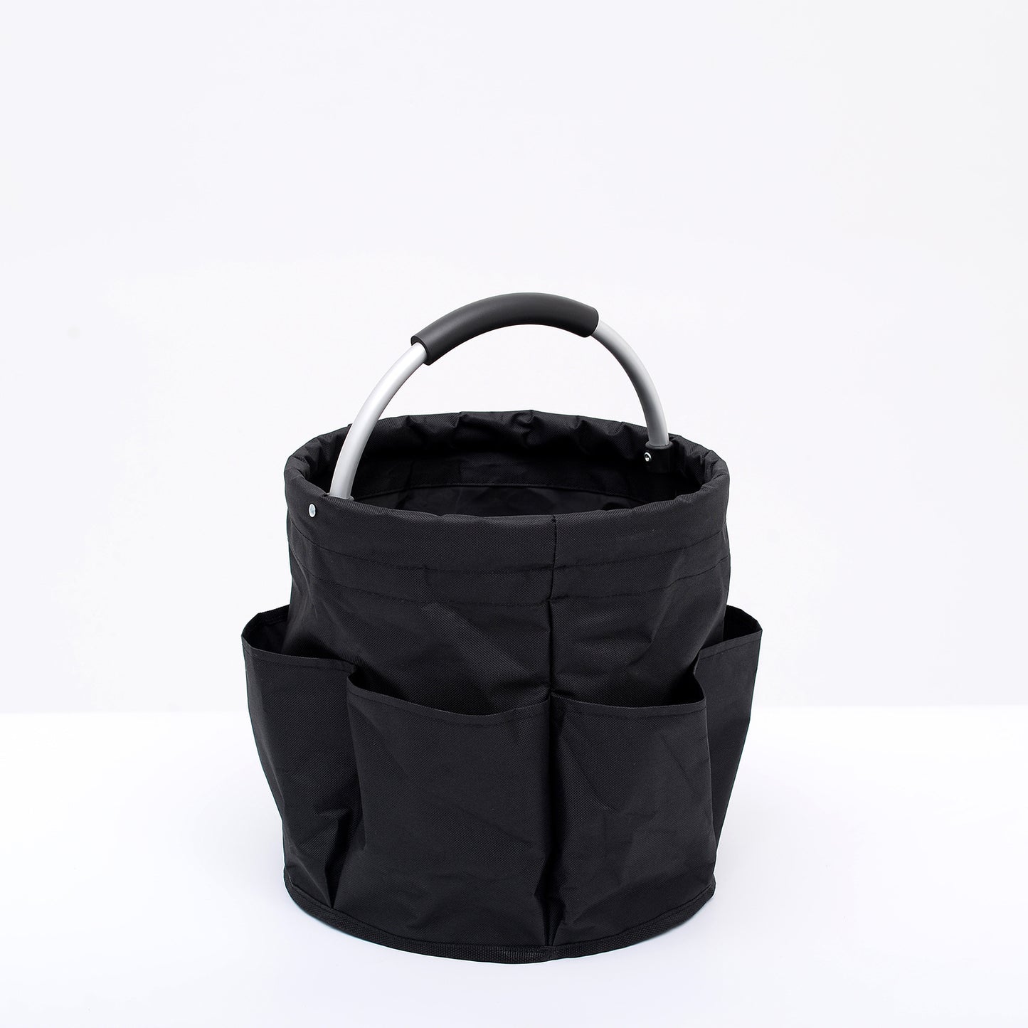 Collapsible Garden Tool Basket , 17L Garden Tool Organizer Gardening Storage Bag Gardening Organizer Bag Carrier, Waterproof Garden Tote Bag for Garden Tools