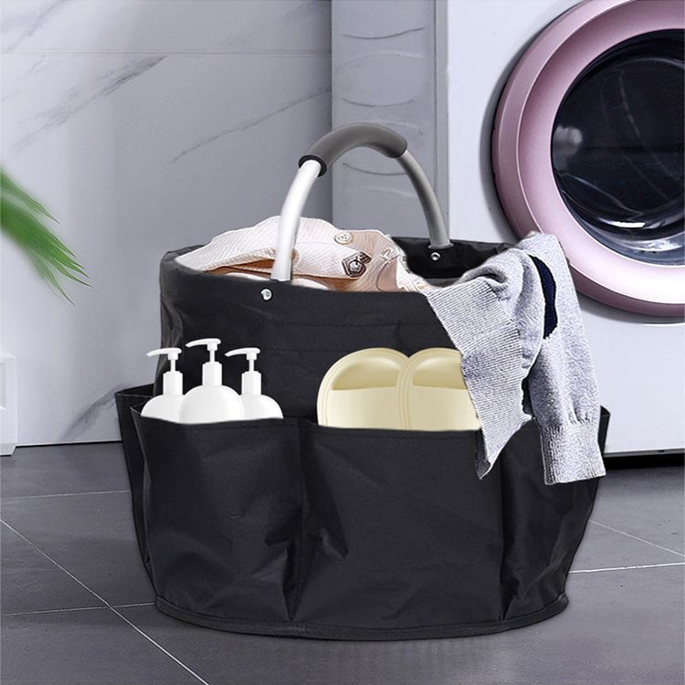 Collapsible Garden Tool Basket , 17L Garden Tool Organizer Gardening Storage Bag Gardening Organizer Bag Carrier, Waterproof Garden Tote Bag for Garden Tools