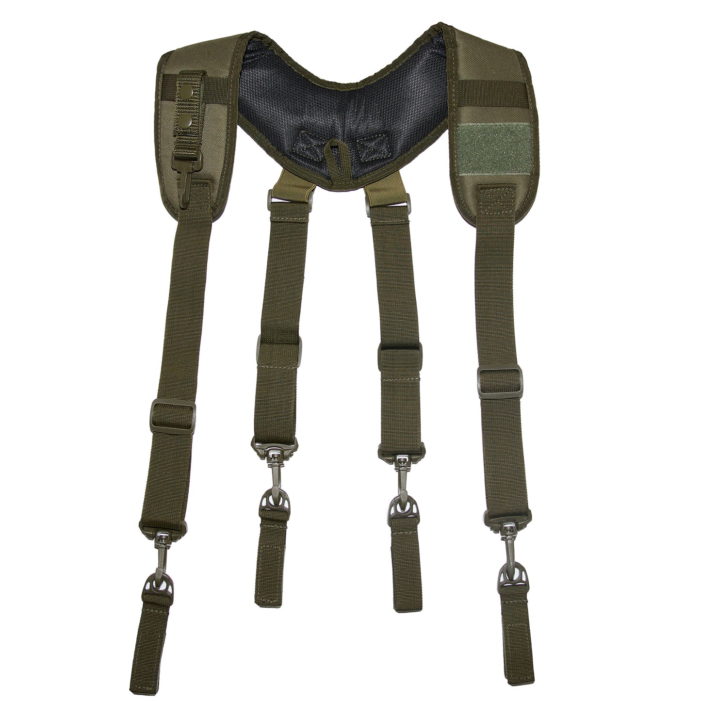 Tactical Duty Belt Harness Suspenders Padded Tool Belt Suspender Heavy Duty Work Suspenders for Men