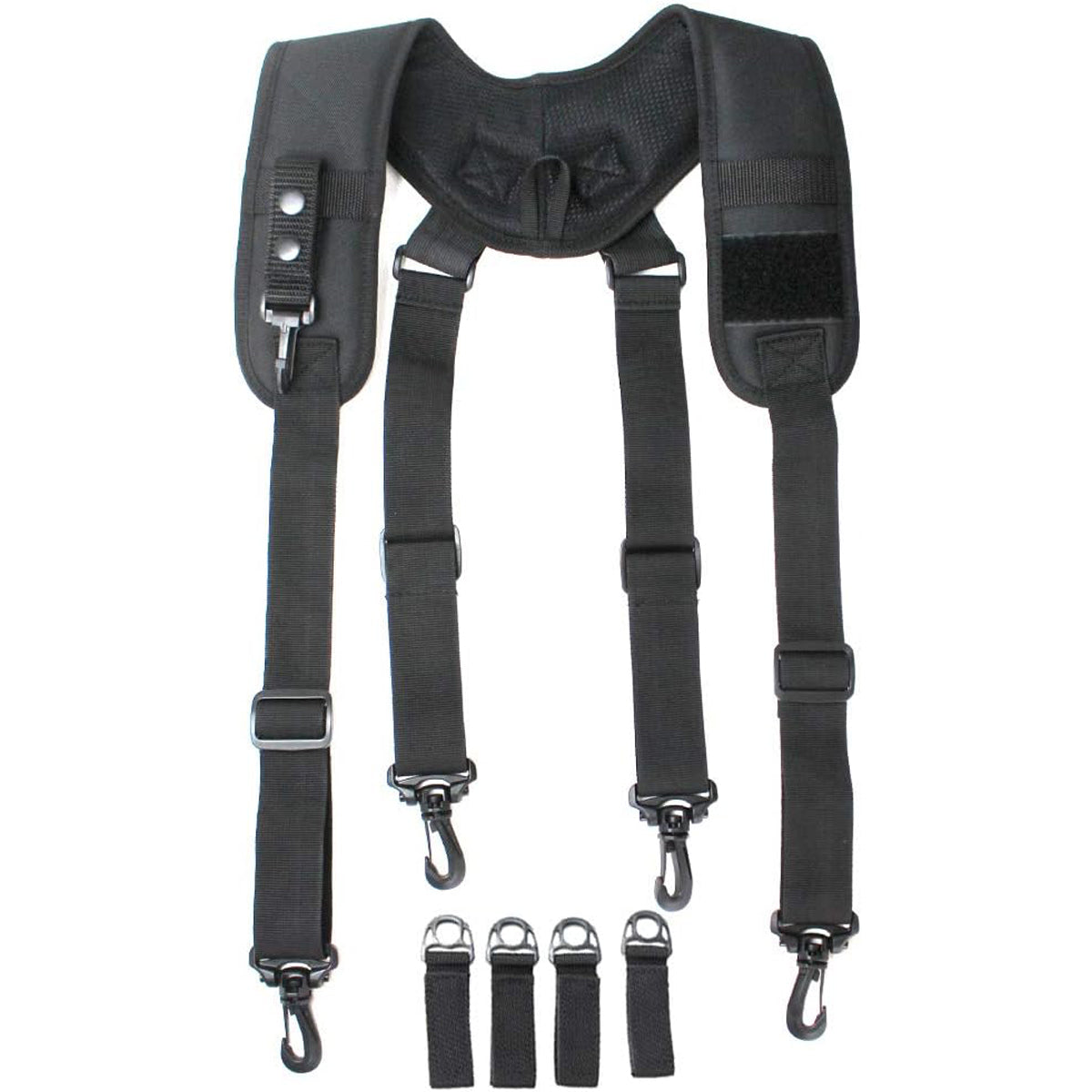 Tactical Duty Belt Harness Suspenders Padded Tool Belt Suspender Heavy Duty Work Suspenders for Men