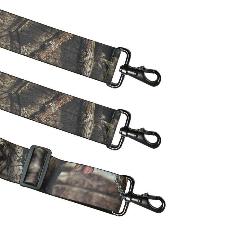 Camo Suspenders Camouflage Men Work Suspenders X-Type 4 Hooks Adjustable Men  Elastic 2 inch Wide Braces