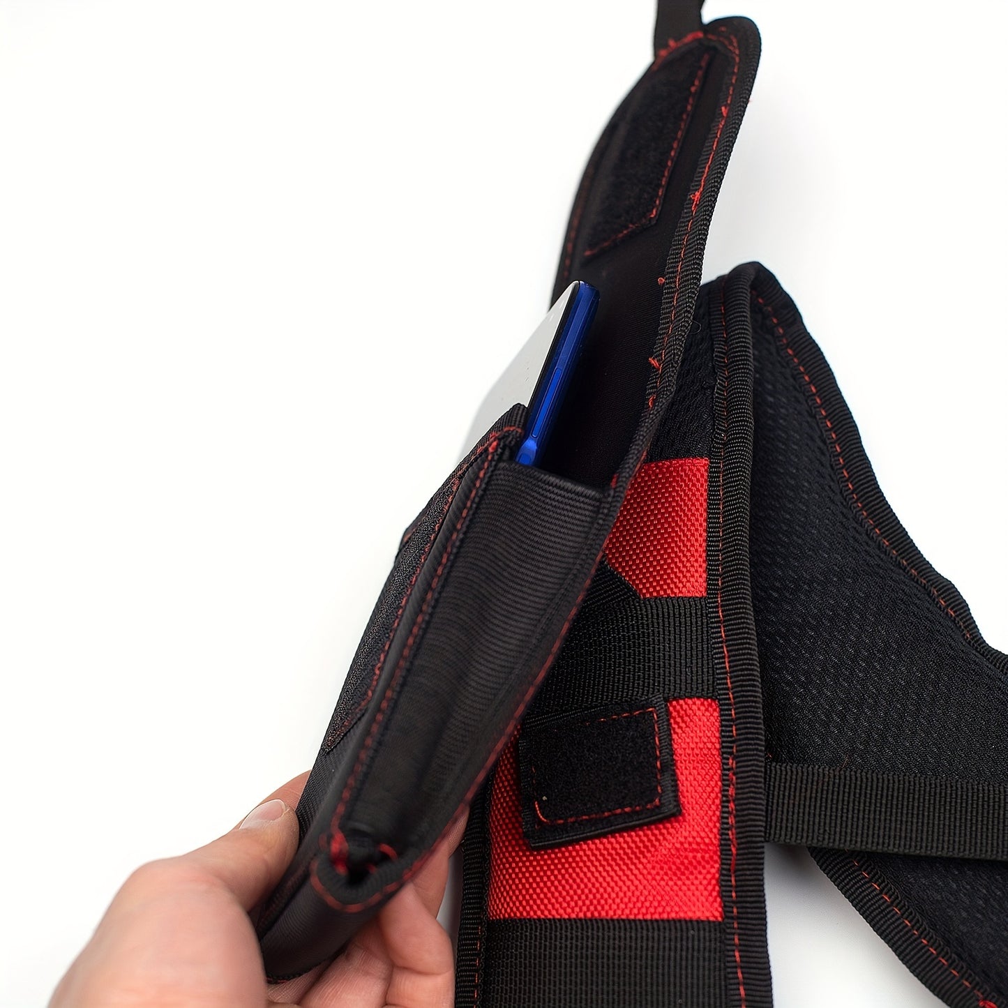 Work Belt Suspender Tool Belt Suspenders with Magnetic Wristband, Heavy Duty Tool Belt Suspenders for Electrician,carpenter,contractor,framer