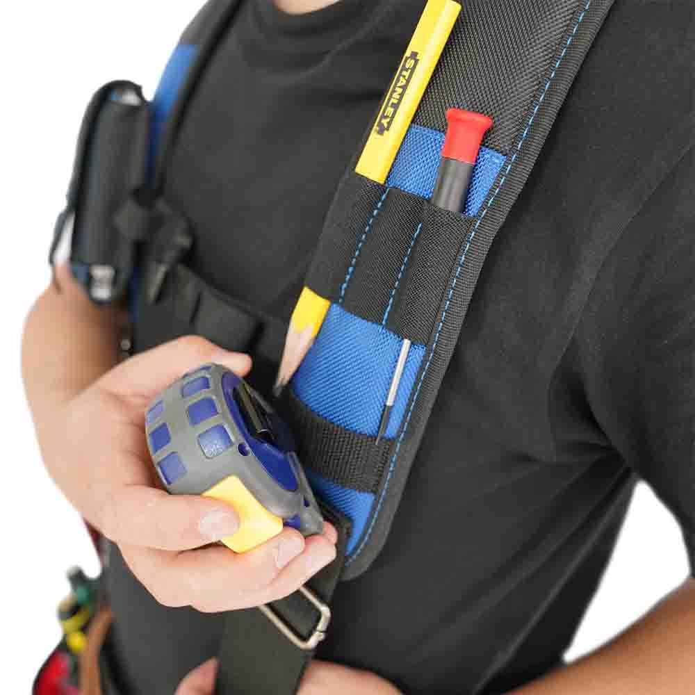 Tool Belt Suspenders Construction Work Suspenders with detachable phone holder comfortable foam shoulder pad