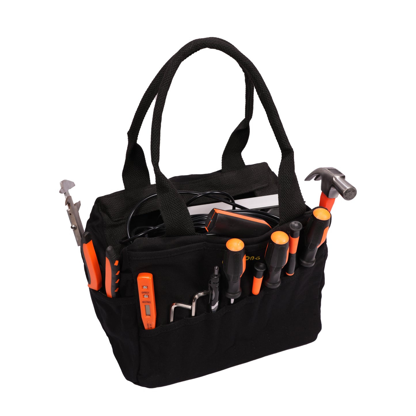 Studio Bag: Art Supply Storage Organizer & Pottery Tool Bag, Washable Craft Tote, Knitting Yarn Bag, Crochet Project Bag, 30 Pockets, 15+ Canvas Colors, Artist Bag for Adults