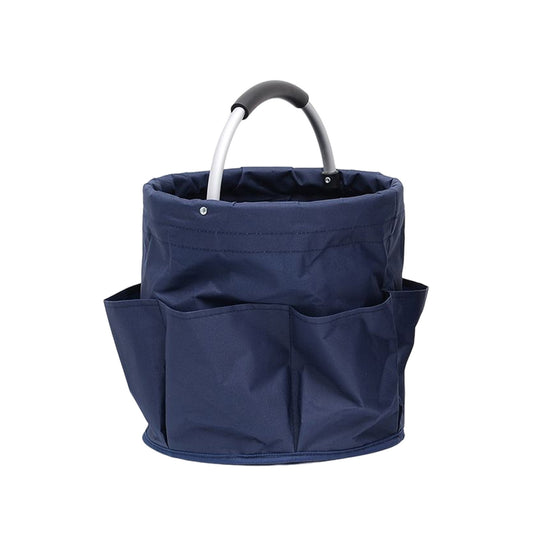 Collapsible  Garden Tool Basket , 17L Garden Tool Organizer Gardening Storage Bag Gardening Organizer Bag Carrier, Waterproof Garden Tote Bag for Garden Tools